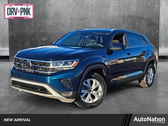 used 2021 Volkswagen Atlas Cross Sport car, priced at $21,955