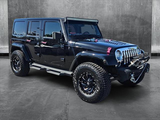used 2017 Jeep Wrangler Unlimited car, priced at $24,289