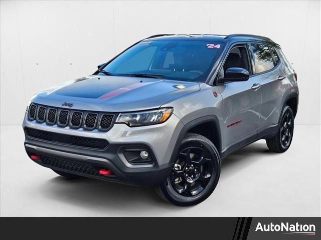 used 2024 Jeep Compass car, priced at $24,486