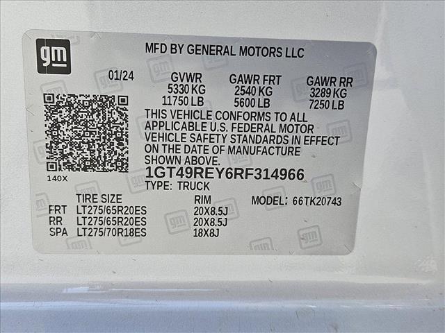 new 2024 GMC Sierra 2500 car, priced at $91,020