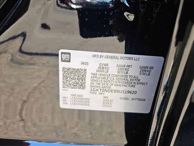 new 2025 GMC HUMMER EV SUV car, priced at $98,290