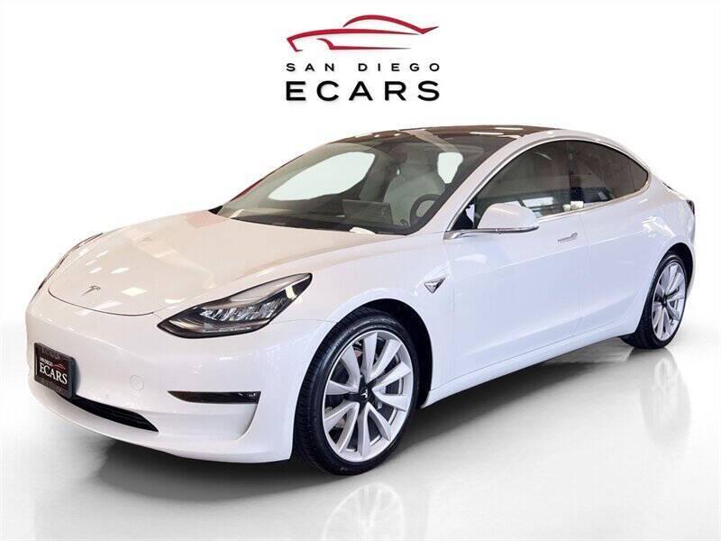 used 2020 Tesla Model 3 car, priced at $26,995