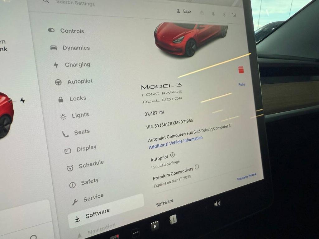 used 2021 Tesla Model 3 car, priced at $26,995