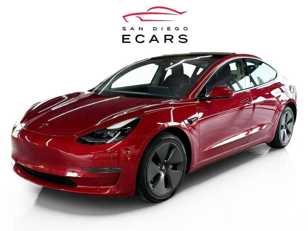 used 2021 Tesla Model 3 car, priced at $26,995