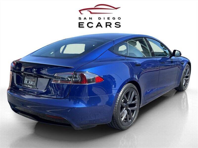 used 2021 Tesla Model S car, priced at $59,995