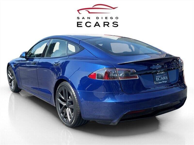 used 2021 Tesla Model S car, priced at $59,995