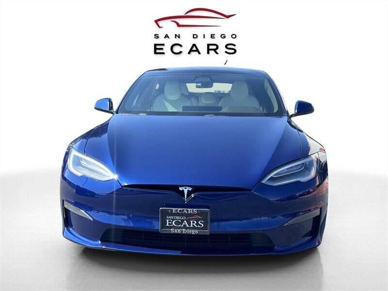 used 2021 Tesla Model S car, priced at $59,995