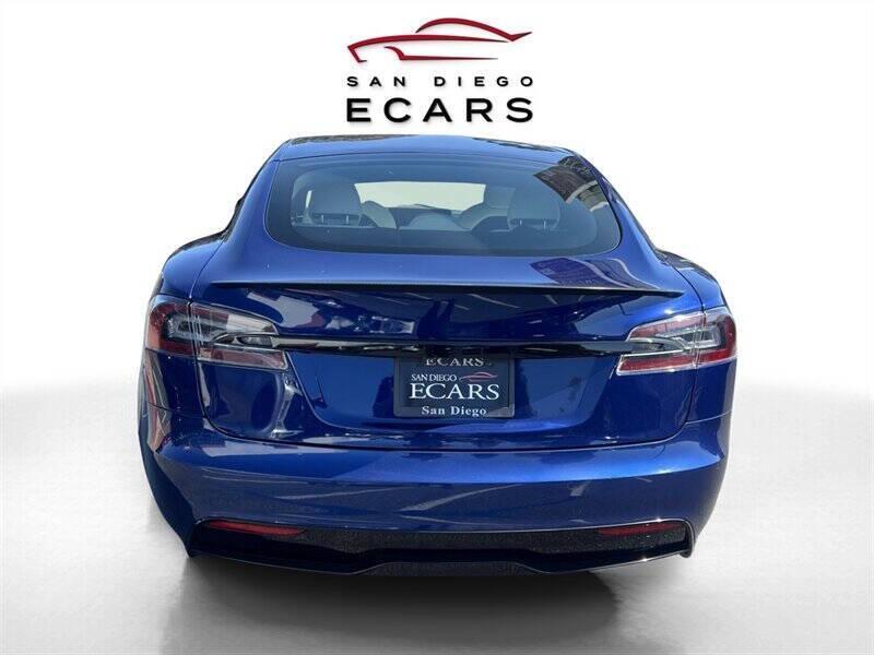 used 2021 Tesla Model S car, priced at $59,995