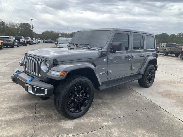 used 2022 Jeep Wrangler Unlimited 4xe car, priced at $38,995