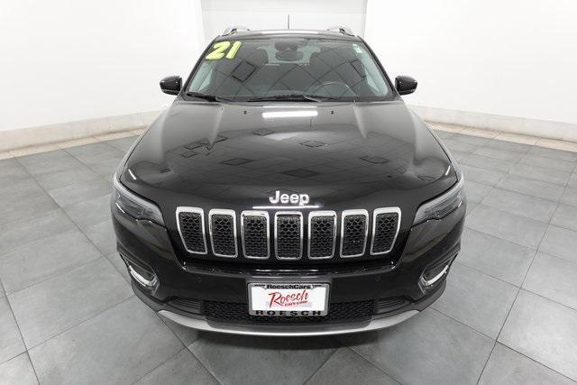 used 2021 Jeep Cherokee car, priced at $23,794