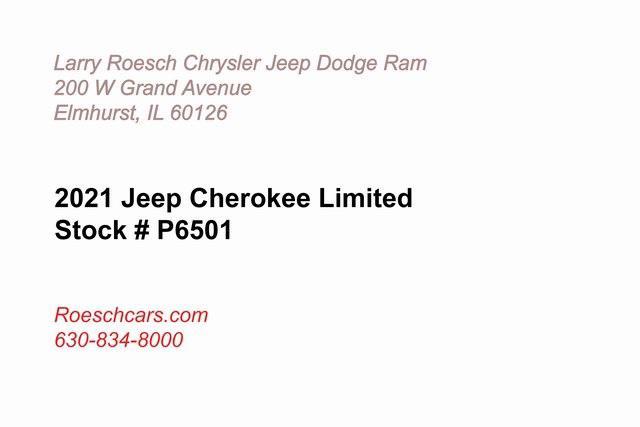 used 2021 Jeep Cherokee car, priced at $23,794