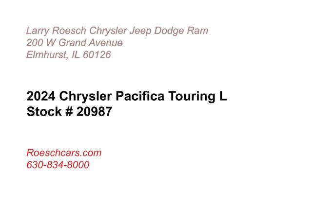 new 2024 Chrysler Pacifica car, priced at $44,589