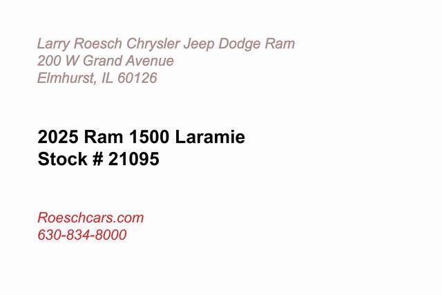 new 2025 Ram 1500 car, priced at $56,455