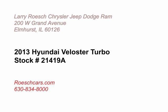 used 2013 Hyundai Veloster car, priced at $7,495