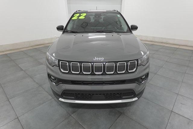 used 2022 Jeep Compass car, priced at $23,495