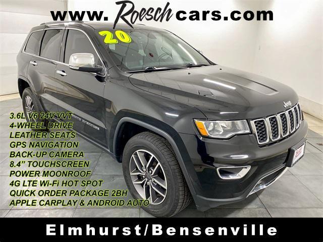 used 2020 Jeep Grand Cherokee car, priced at $26,569