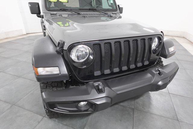 used 2022 Jeep Wrangler Unlimited car, priced at $34,495