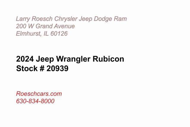 new 2024 Jeep Wrangler car, priced at $63,156