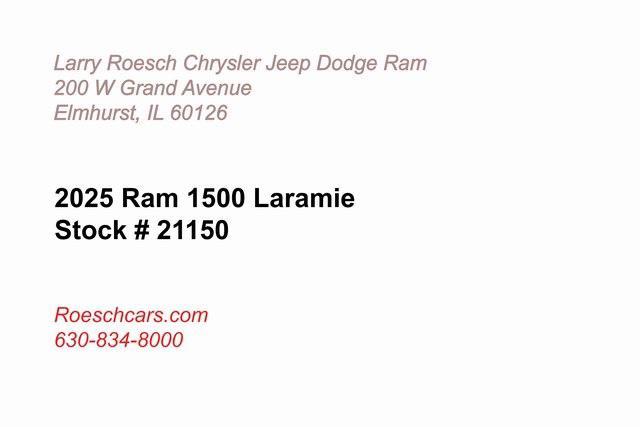 new 2025 Ram 1500 car, priced at $57,993