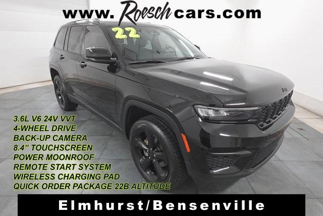 used 2022 Jeep Grand Cherokee car, priced at $31,495