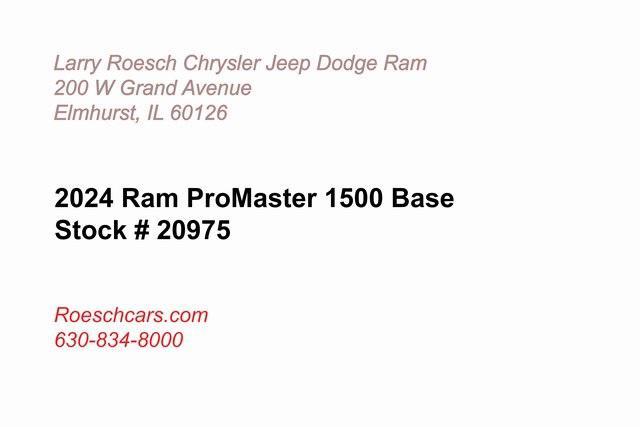 new 2024 Ram ProMaster 1500 car, priced at $41,182