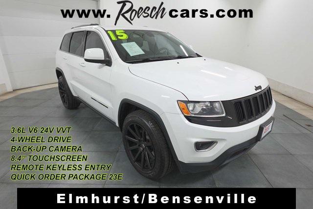 used 2015 Jeep Grand Cherokee car, priced at $13,797