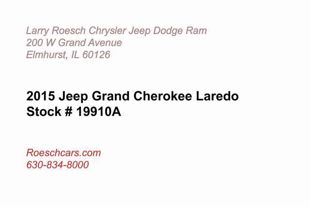 used 2015 Jeep Grand Cherokee car, priced at $13,797