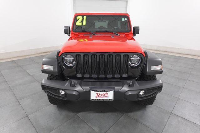 used 2021 Jeep Wrangler car, priced at $30,995