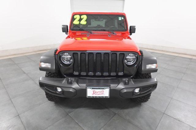 used 2021 Jeep Wrangler car, priced at $33,995