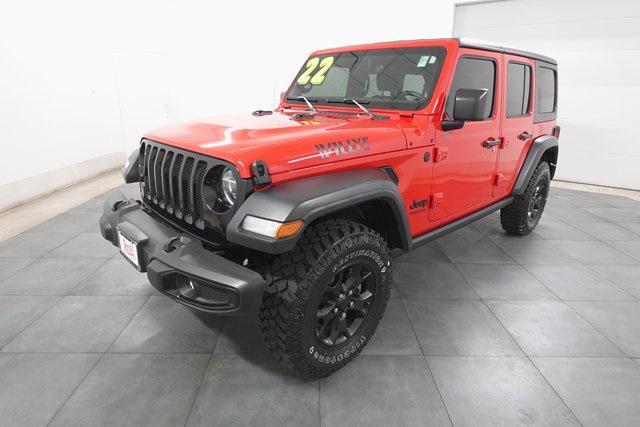 used 2021 Jeep Wrangler car, priced at $33,995