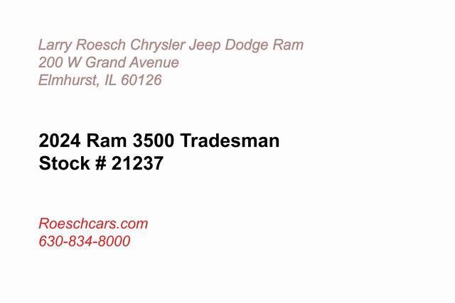 new 2024 Ram 3500 car, priced at $69,888