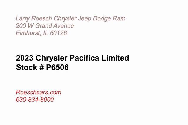 used 2023 Chrysler Pacifica car, priced at $39,495