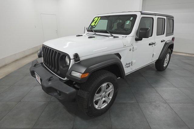 used 2021 Jeep Wrangler Unlimited car, priced at $28,995