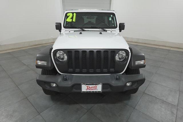 used 2021 Jeep Wrangler Unlimited car, priced at $28,995