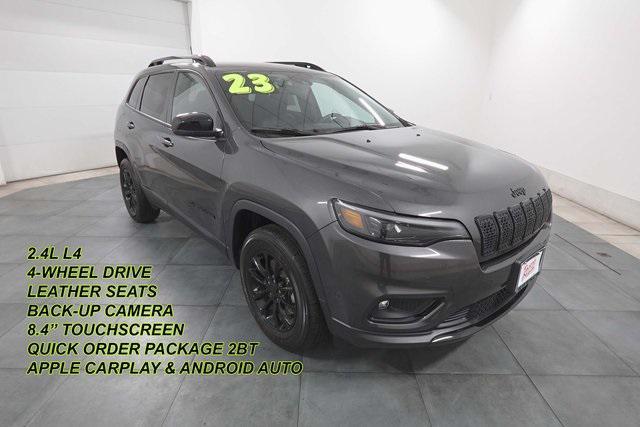 used 2023 Jeep Cherokee car, priced at $21,499