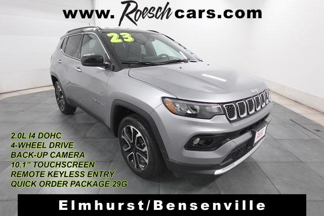 used 2023 Jeep Compass car, priced at $26,493