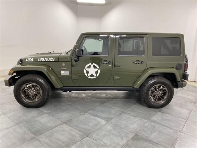 used 2016 Jeep Wrangler Unlimited car, priced at $26,613
