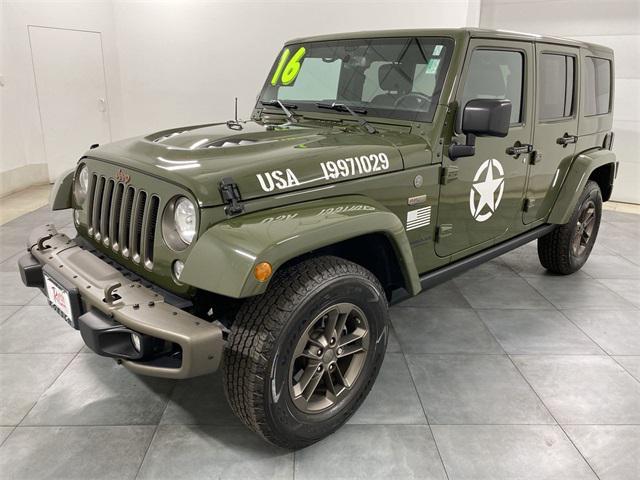 used 2016 Jeep Wrangler Unlimited car, priced at $26,497