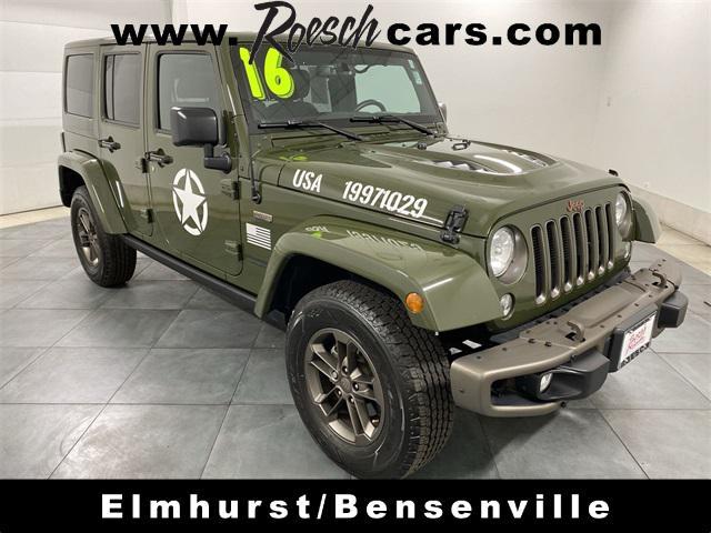 used 2016 Jeep Wrangler Unlimited car, priced at $27,091