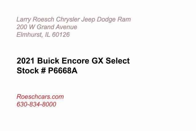 used 2021 Buick Encore GX car, priced at $19,995
