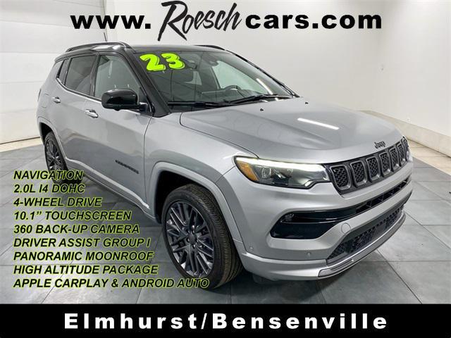 used 2023 Jeep Compass car, priced at $29,295