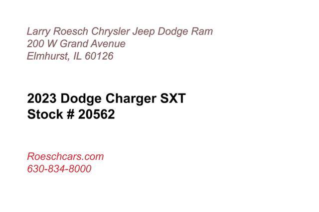 used 2023 Dodge Charger car, priced at $25,788