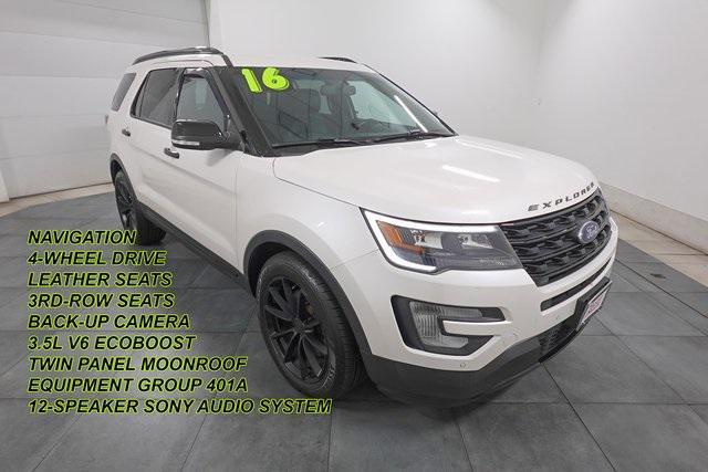 used 2016 Ford Explorer car, priced at $15,000