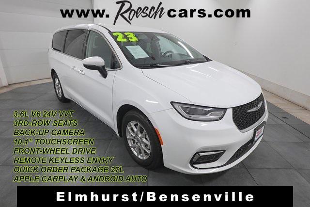used 2023 Chrysler Pacifica car, priced at $25,499