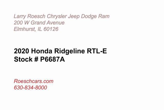 used 2020 Honda Ridgeline car, priced at $30,595