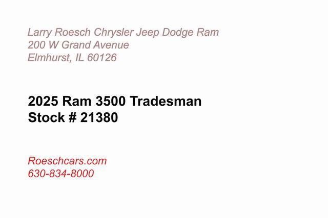 new 2025 Ram 3500 car, priced at $67,209