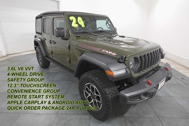 used 2024 Jeep Wrangler car, priced at $44,500