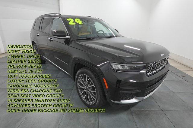 used 2024 Jeep Grand Cherokee L car, priced at $58,500