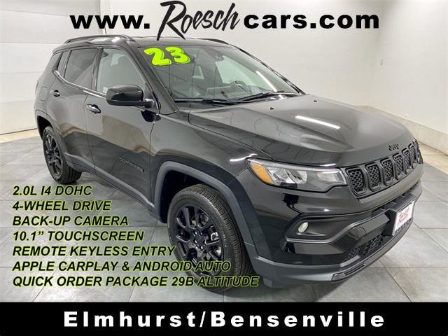 used 2023 Jeep Compass car, priced at $27,329
