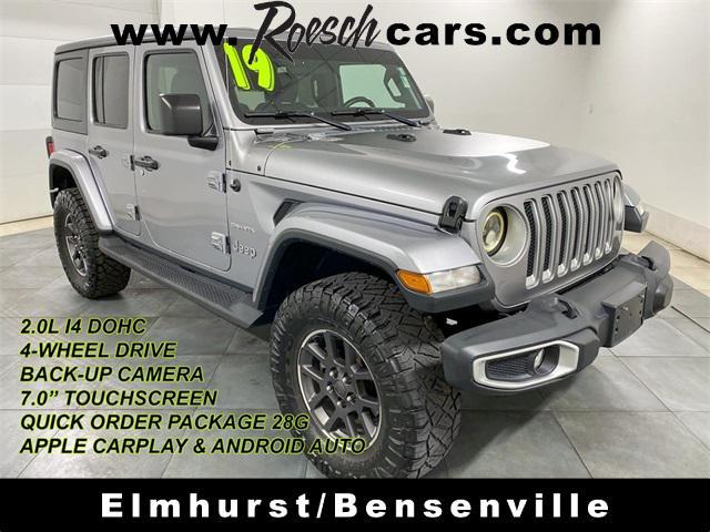 used 2019 Jeep Wrangler Unlimited car, priced at $30,972